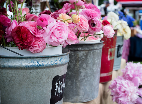 Farmer's Market Flower Binsa